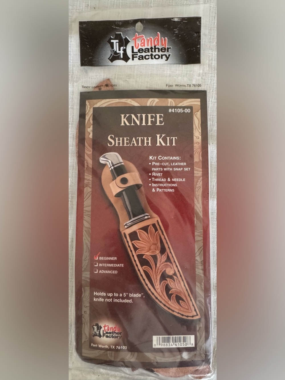 Leather Knife Sheath Kit